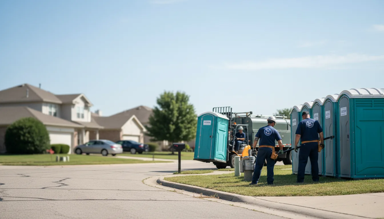 Porta Potty Rental in Pleasant Lake, MI near me